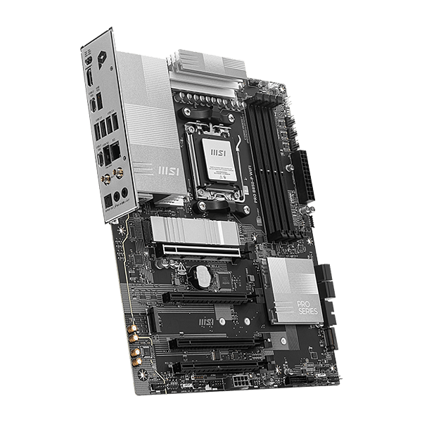 MSI Pro B850P WiFi 7 Bluetooth 54  DDR5  ATX  Placa Base Socket AM5