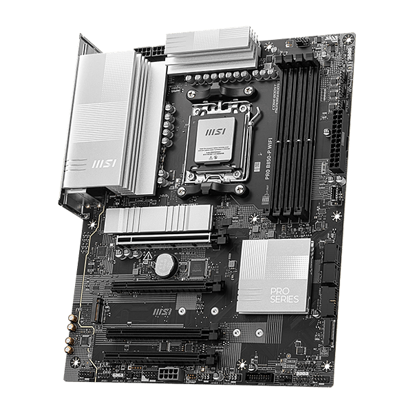 MSI Pro B850P WiFi 7 Bluetooth 54  DDR5  ATX  Placa Base Socket AM5