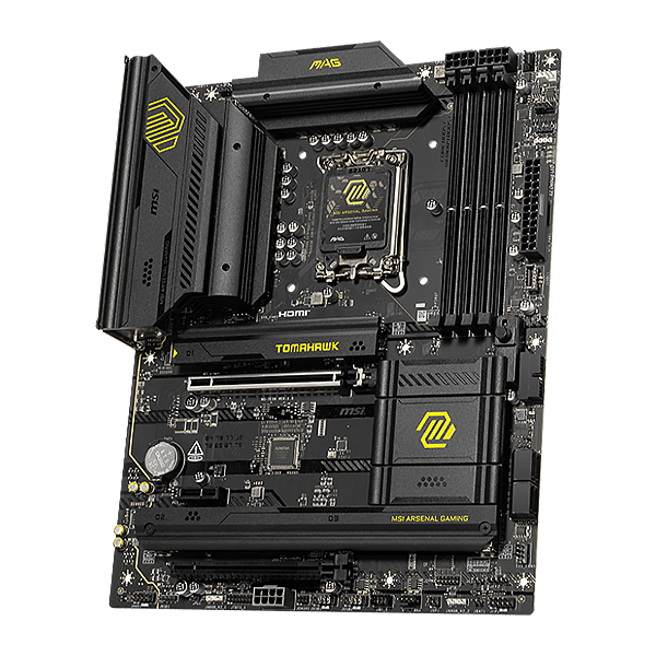 MSI MAG B860 Tomahawk  WiFi 7 Bluetooth 54  DDR5  ATX  Placa Base Intel 1851