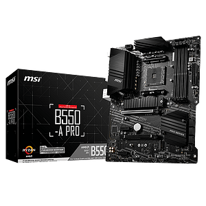 MSI Pro B550A  DDR4  ATX  Placa Base AM4
