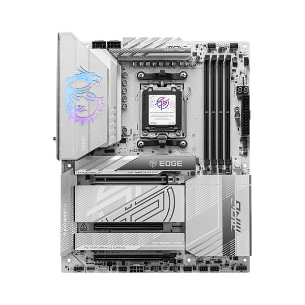 MSI MPG X870E Edge Ti  WiFi 7 Bluetooth 54  DDR5  ATX  Blanca  Placa Base AM5