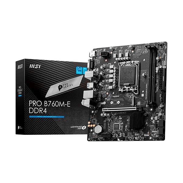 MSI PRO B760ME  DDR4  MicroATX  Placa Base Intel 1700