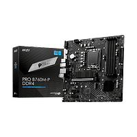MSI PRO B760M-P / DDR4 / MicroATX - Placa Base Intel 1700 MSI PRO B760M-P / DDR4 / MicroATX - Placa Base Intel 1700
