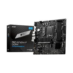 MSI PRO B760MP DDR4  Placa Base Intel 1700