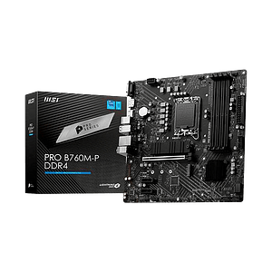 MSI PRO B760MP  DDR4  MicroATX  Placa Base Intel 1700