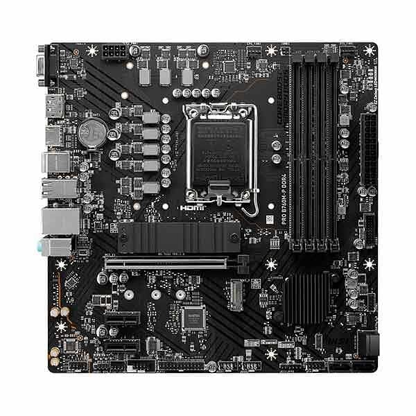 MSI PRO B760MP DDR4  Placa Base Intel 1700