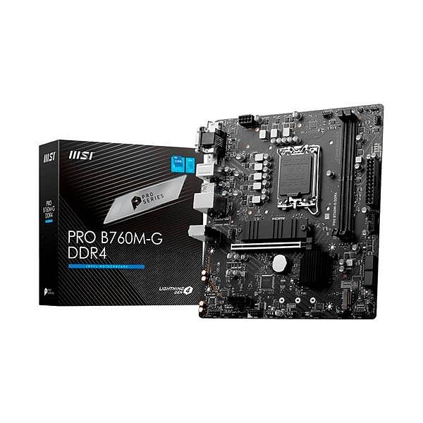 MSI PRO B760MG  DDR4  MicroATX  Placa Base Intel 1700
