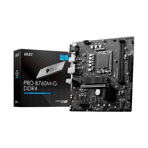 MSI PRO B760MG  DDR4  MicroATX  Placa Base Intel 1700