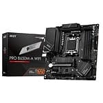 MSI Pro B650M-A / WiFi AX / DDR5 / MicroATX - Placa Base AM5