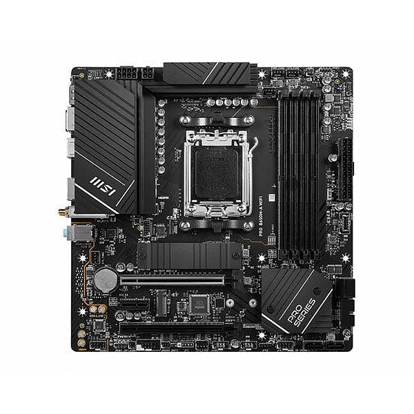 MSI Pro B650MA  WiFi AX  DDR5  MicroATX  Placa Base AM5