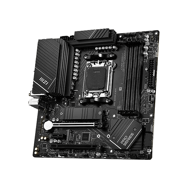MSI Pro B650MA  WiFi AX  DDR5  MicroATX  Placa Base AM5