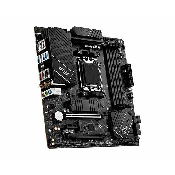 MSI Pro B650MA  WiFi AX  DDR5  MicroATX  Placa Base AM5