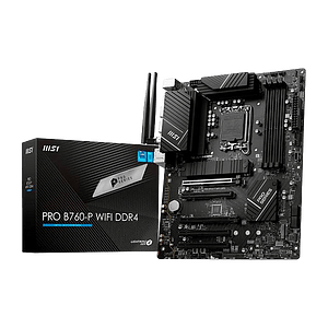 MSI PRO B760P  WiFi AX  DDR4  ATX  Placa Base Intel 1700