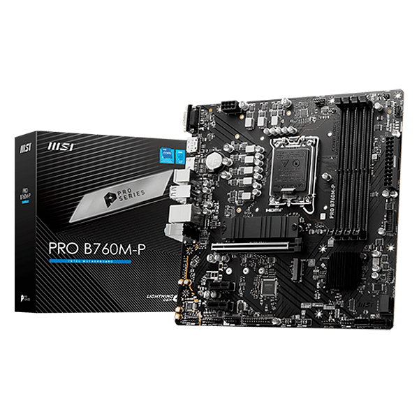 MSI PRO B760MP  DDR5  MicroATX  Placa Base Intel 1700