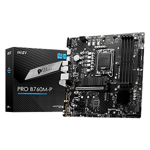 MSI PRO B760MP  DDR5  MicroATX  Placa Base Intel 1700