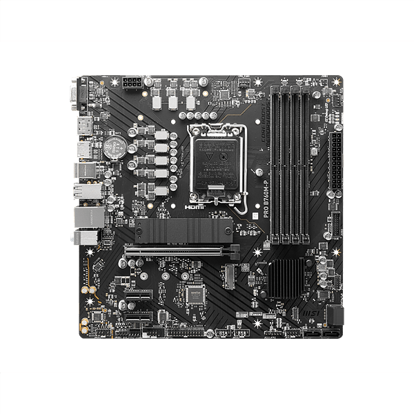 MSI PRO B760MP  DDR5  MicroATX  Placa Base Intel 1700