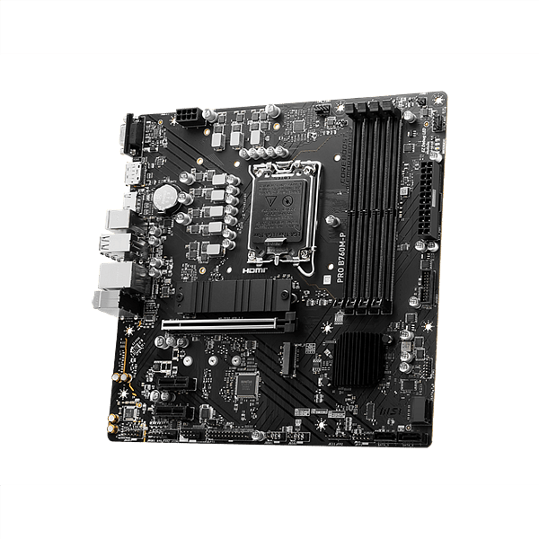 MSI PRO B760MP  DDR5  MicroATX  Placa Base Intel 1700