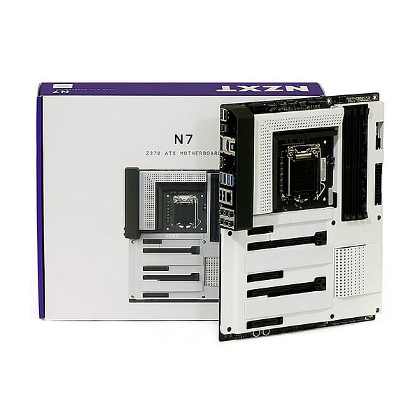 NZXT N7 Z370 Blanca  Placa Base