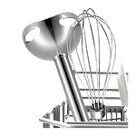 Bosch ErgoMixx MS6CA4150 800W BlancoAntracita  Batidora de Mano Bosch ErgoMixx MS6CA4150 800W BlancoAntracita  Batidora de Mano