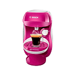 Bosch Tassimo Happy Cafetera Multibebida BlancaRosa  Cafetera de Cápsulas Bosch Tassimo Happy Cafetera Multibebida BlancaRosa  Cafetera de Cápsulas
