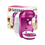 Bosch Tassimo Happy Cafetera Multibebida BlancaRosa  Cafetera de Cápsulas Bosch Tassimo Happy Cafetera Multibebida BlancaRosa  Cafetera de Cápsulas