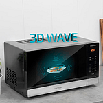 Cecotec ProClean 6010 Negro 800W 23L  Microondas Cecotec ProClean 6010 Negro 800W 23L  Microondas
