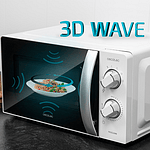 Cecotec ProClean 2010 Blanco 700W 20L  Microondas Cecotec ProClean 2010 Blanco 700W 20L  Microondas