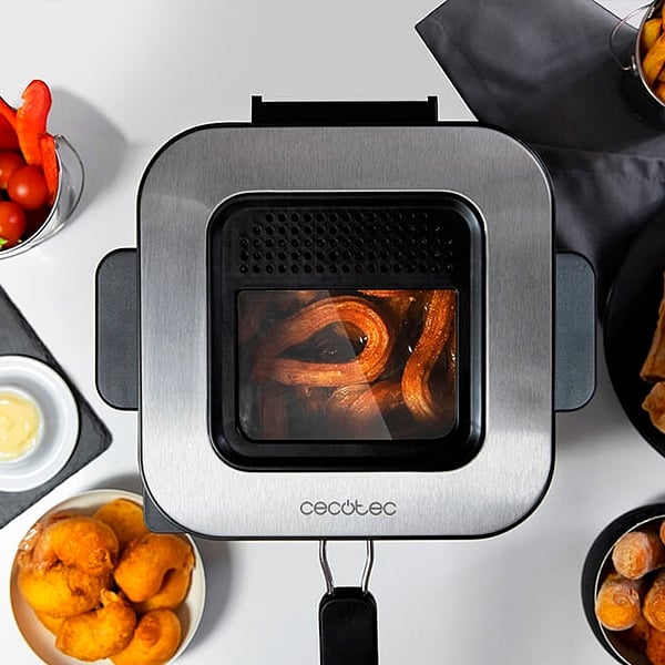 Cecotec CleanFry Infinity 1500 Black 900W Capacidad 15L  Freidora