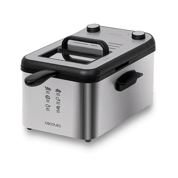 Cecotec CleanFry Infinity 3000 Full Inox 2400W Capacidad 3L  Freidora