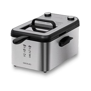 Cecotec CleanFry Infinity 3000 Full Inox 2400W Capacidad 3L  Freidora