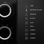 Cecotec ProClean 3140 Mirror Negro 700W 20L con Grill  Microondas