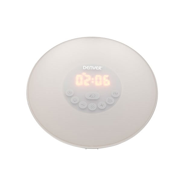 DENVER CRL330 6 sonidos Alarma de luz  Despertador