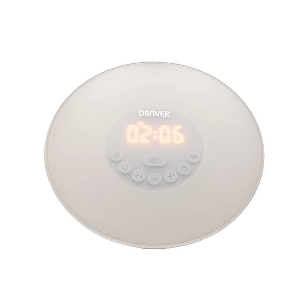 DENVER CRL330 6 sonidos Alarma de luz  Despertador