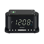 Denver CRQ110 Radio FM base de carga IQ  Despertador