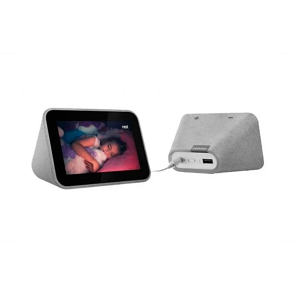 Lenovo Smart Clock  Inteligente con Asistente de Google  Reloj Despertador
