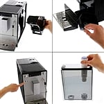 Melitta Caffeo Solo amp Milk E953102 Silver  Cafetera