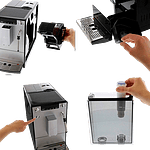 Melitta Caffeo Solo amp Milk E953102 Silver  Cafetera Melitta Caffeo Solo amp Milk E953102 Silver  Cafetera