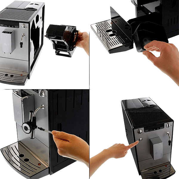 Melitta Caffeo Solo amp Perfect Milk E957103  Cafetera