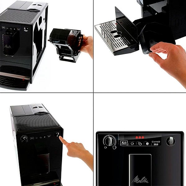 Melitta Caffeo Solo E950101 Black  Cafetera