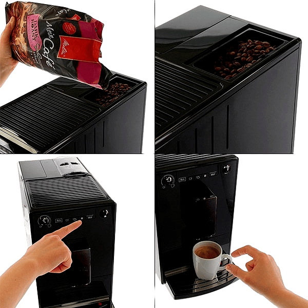 Melitta Caffeo Solo E950101 Black  Cafetera