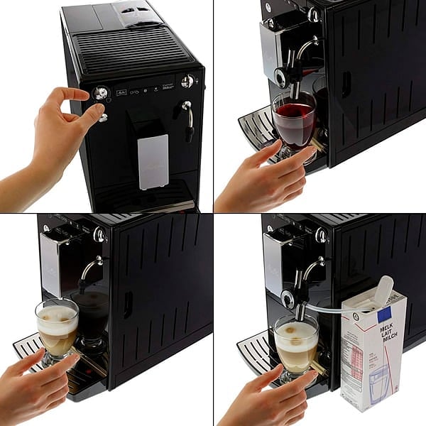 Melitta Caffeo Solo amp Perfect Milk E957101 Black  Cafetera