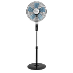 Orbegozo SF 0642 Ventilador de Pie con Mando a Distancia y Temporizador  Modos Silent Night y Nature  Gran Caudal de Aire  Oscilacion Automatica  Altura Regulable  Diseño Moderno