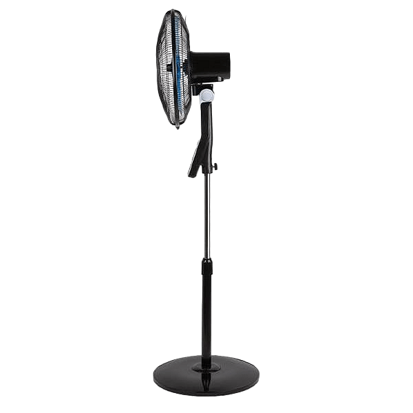 Orbegozo SF 0642 Ventilador de Pie con Mando a Distancia y Temporizador  Modos Silent Night y Nature  Gran Caudal de Aire  Oscilacion Automatica  Altura Regulable  Diseño Moderno