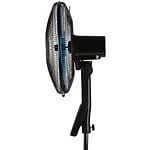 Orbegozo SF 0642 Ventilador de Pie con Mando a Distancia y Temporizador  Modos Silent Night y Nature  Gran Caudal de Aire  Oscilacion Automatica  Altura Regulable  Diseño Moderno