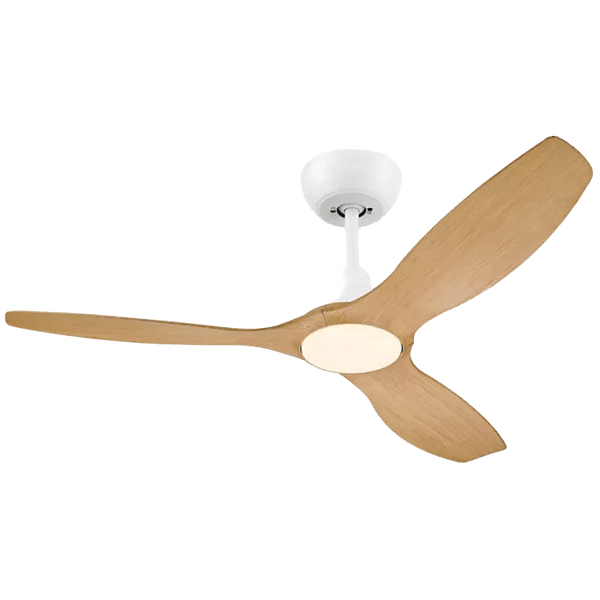PHILIPS Olas  Ventilador de techo 132cm BlancoMadera Led 24 W
