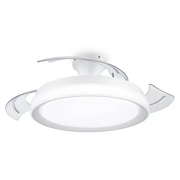 PHILIPS Bliss  Ventilador de techo retráctil Blanco 3528W Led
