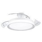 PHILIPS Bliss | Ventilador de techo retráctil Blanco 35+28W Led
