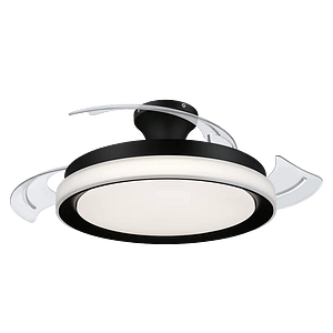 PHILIPS Bliss  Ventilador de techo retráctil Negro 3528W Led