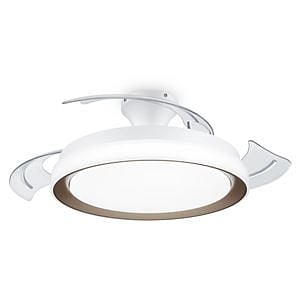 PHILIPS Bliss  Ventilador de techo retráctil Dorado 3528W Led
