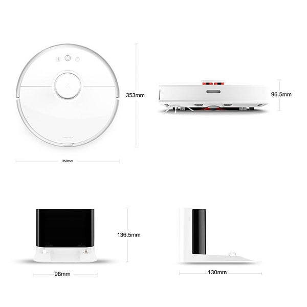 Xiaomi MI Vacumm Roborock 2 Blanco S502  Robot Aspirador